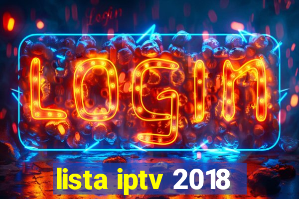 lista iptv 2018